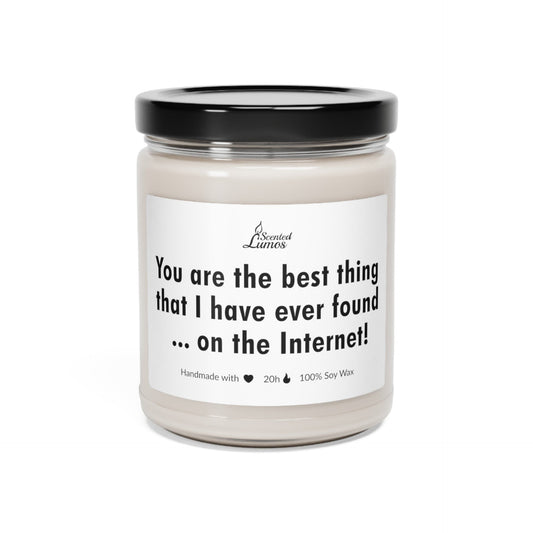 You are the best thing Scented Soy Candle Zinora.bg