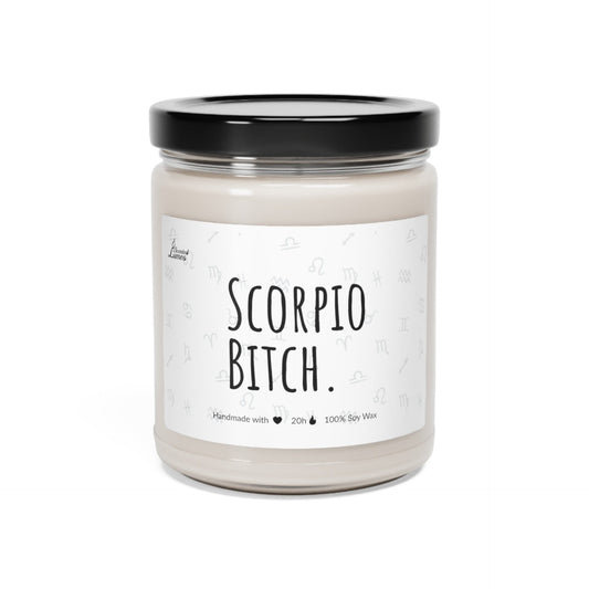 Scorpio Scented Soy Candle Zinora.bg