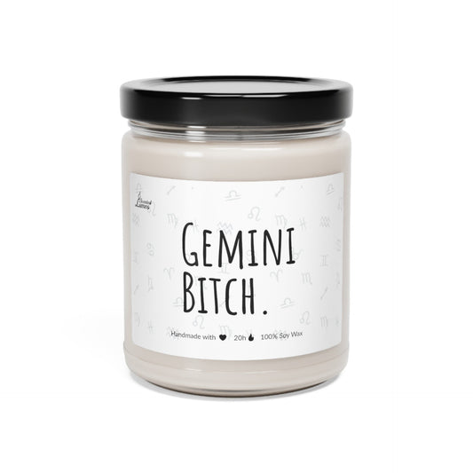 Gemini Scented Soy Candle Zinora.bg