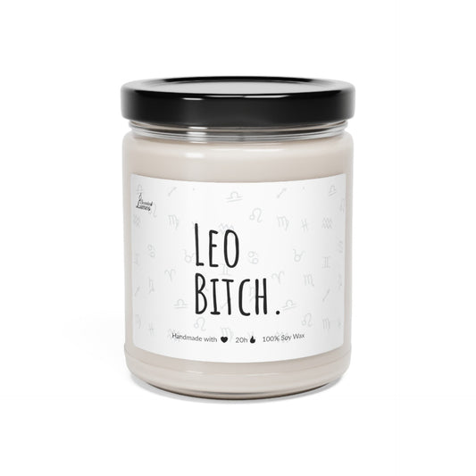 Leo Scented Soy Candle Zinora.bg