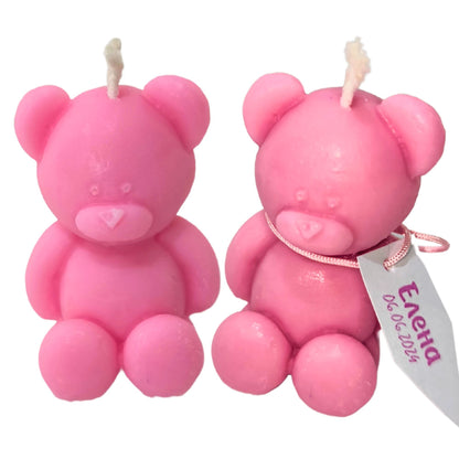  Малка Свещ Мече - Подарък за гости на кръщене - Zinora.bg