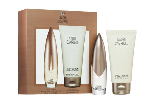 Naomi Campbell For Women Gift Set - EDT 15 ml + Body Lotion 50 ml за жени Zinora.bg