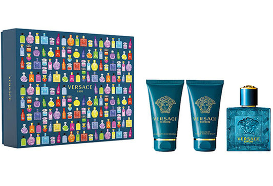 Versace Eros Gift Set - EDT 50 ml + Shower Gel 50 ml + After Shave Balsam 50 ml за мъже Zinora.bg