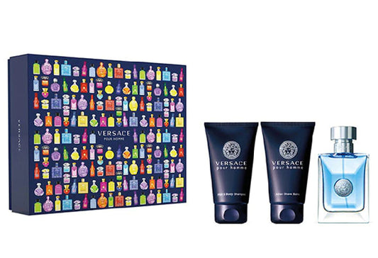Versace pour Homme Gift Set - EDT 50 ml + Shower Gel 50 ml + After Shave Balsam 50 ml за мъже Zinora.bg