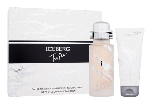 Iceberg Twice Platinum Gift Set - EDT 125 ml + Body Lotion 100 ml за жени Zinora.bg