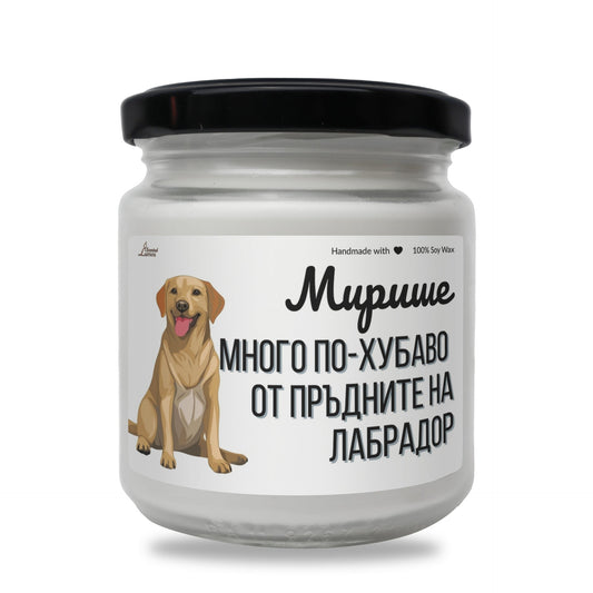 a jar with a dog on it Zinora.bg