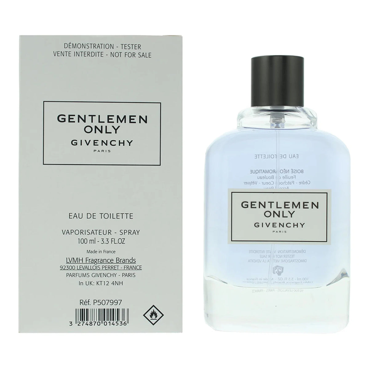 Givenchy, Gentlemen Only, Тоалетна вода, За мъже, 100 мл *Тестер