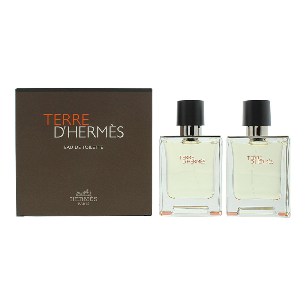 Дуо комплект, Hermes, Terre d'Hermes, Тоалетна вода, За мъже, 2 бр, 50 мл