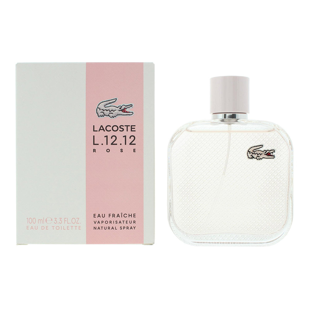 Lacoste, L.12.12 Rose Eau Fraiche, Прясна вода, За жените, 100 мл