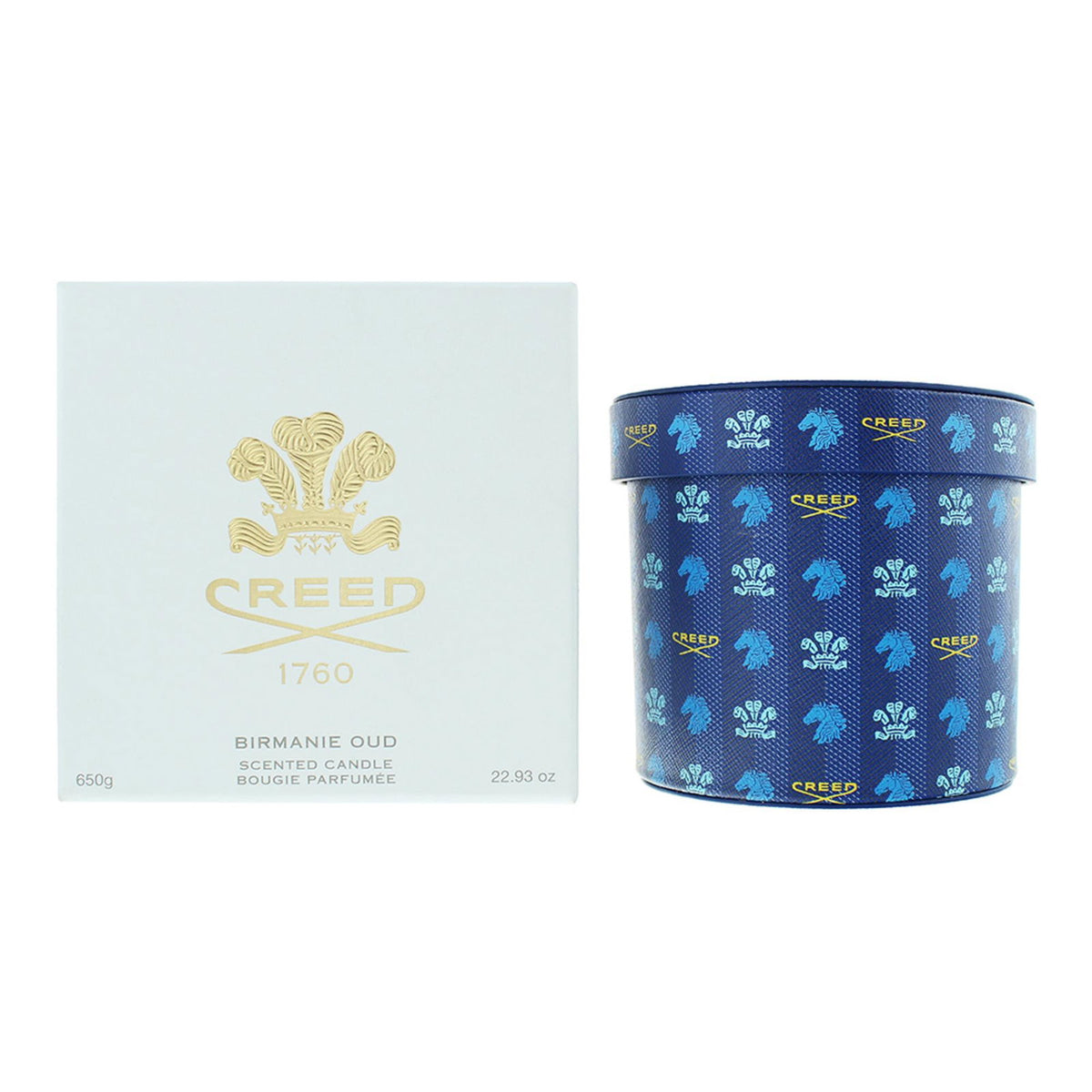 Creed, Birmanie Oud Blue Leather, Ароматизирана свещ, 650 г