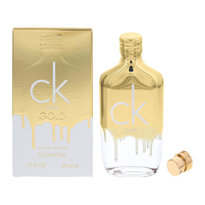 Calvin Klein, CK One Gold, Тоалетна вода, Унисекс, 50 мл
