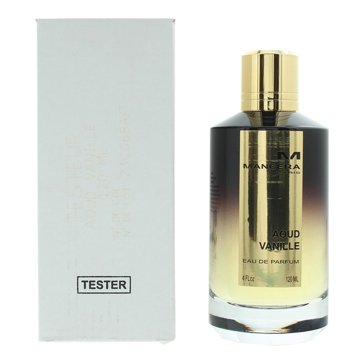 Mancera, Aoud Vanille, Парфюмна вода, Унисекс, 120 мл *Тестер