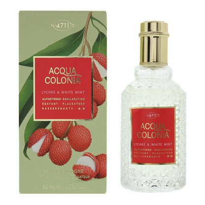 4711, Acqua Colonia Lychee & White Mint, Одьо дьо Кьолн, Унисекс, 50 мл