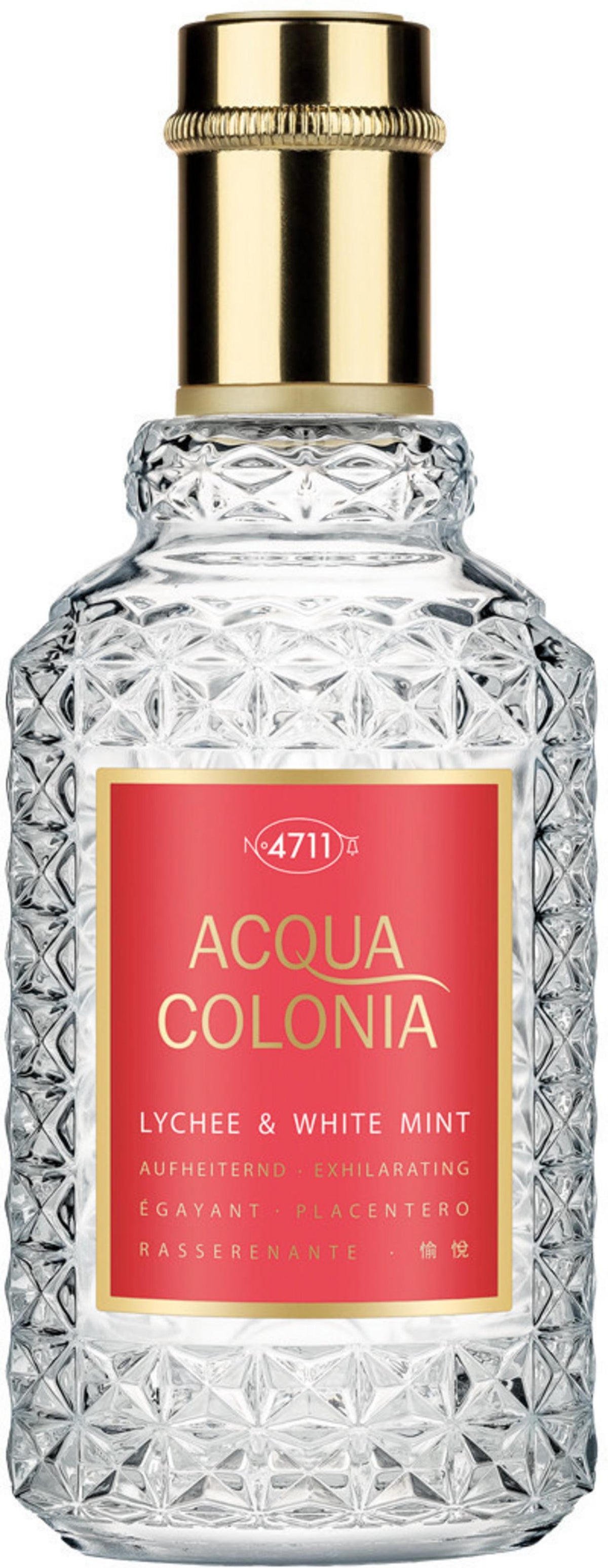 4711, Acqua Colonia Lychee & White Mint, Одьо дьо Кьолн, Унисекс, 50 мл