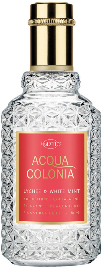 4711, Acqua Colonia Lychee & White Mint, Одьо дьо Кьолн, Унисекс, 50 мл