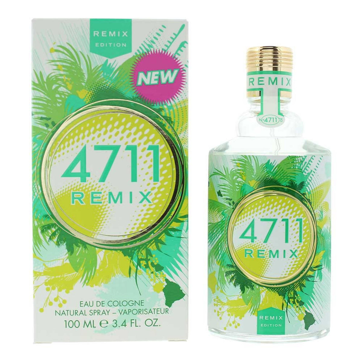 4711, Remix Green Oasis, Одьо дьо Кьолн, Унисекс, 100 мл