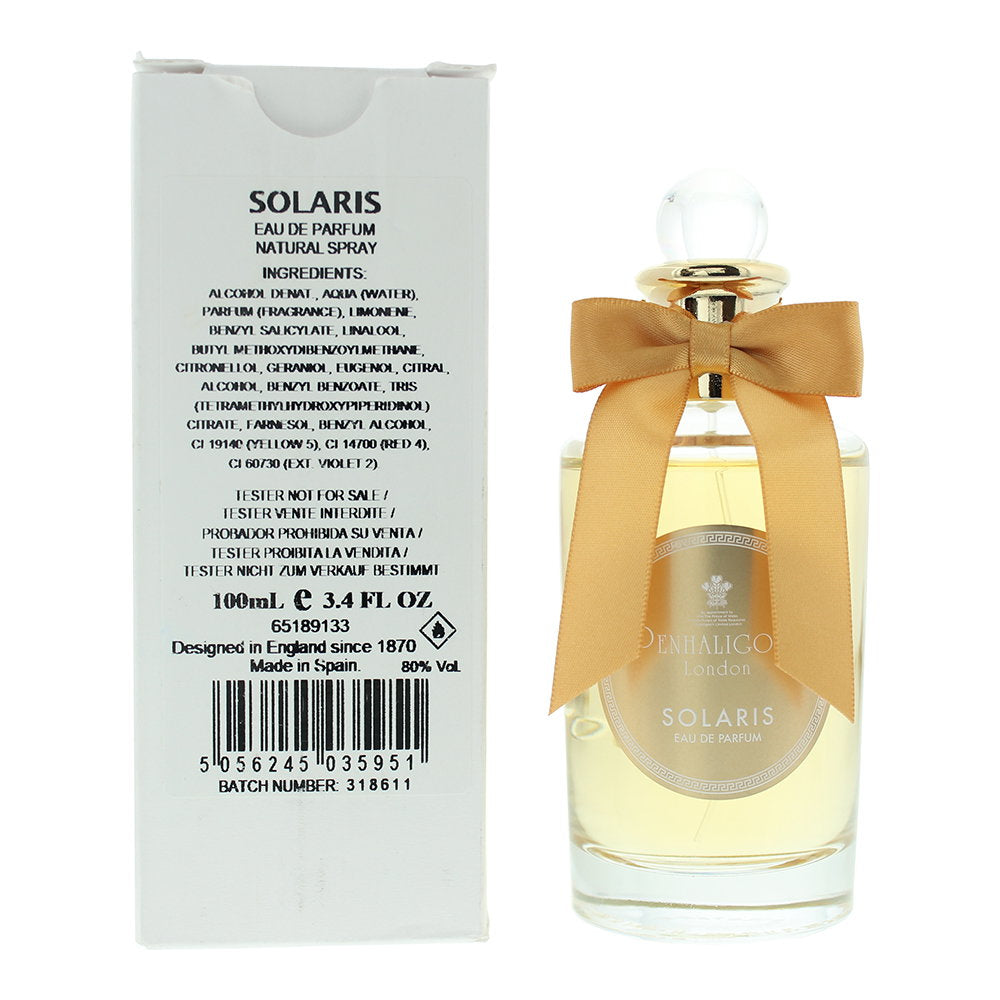Penhaligon's, Solaris, Парфюмна вода, Унисекс, 100 мл *Тестер