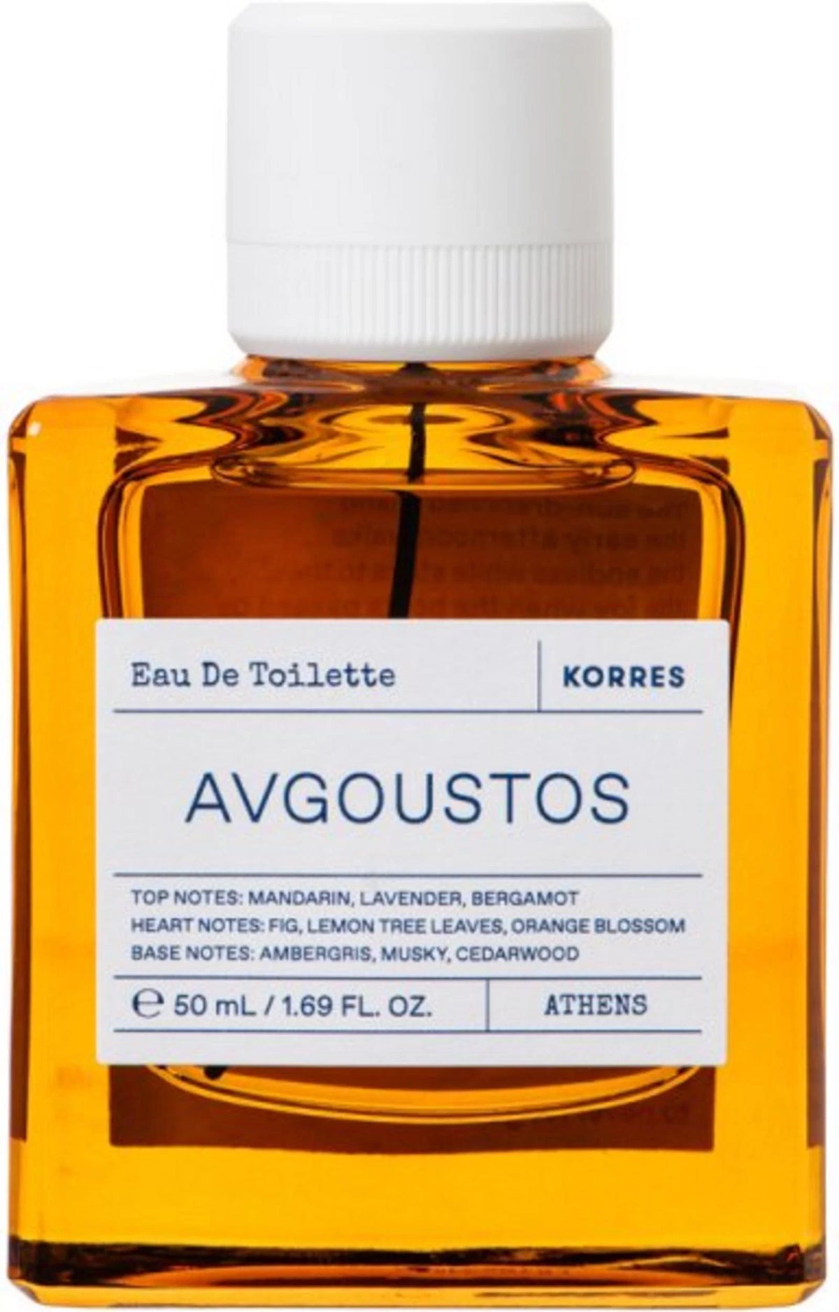 Korres, Avgoustos, Тоалетна вода, Унисекс, 50 мл