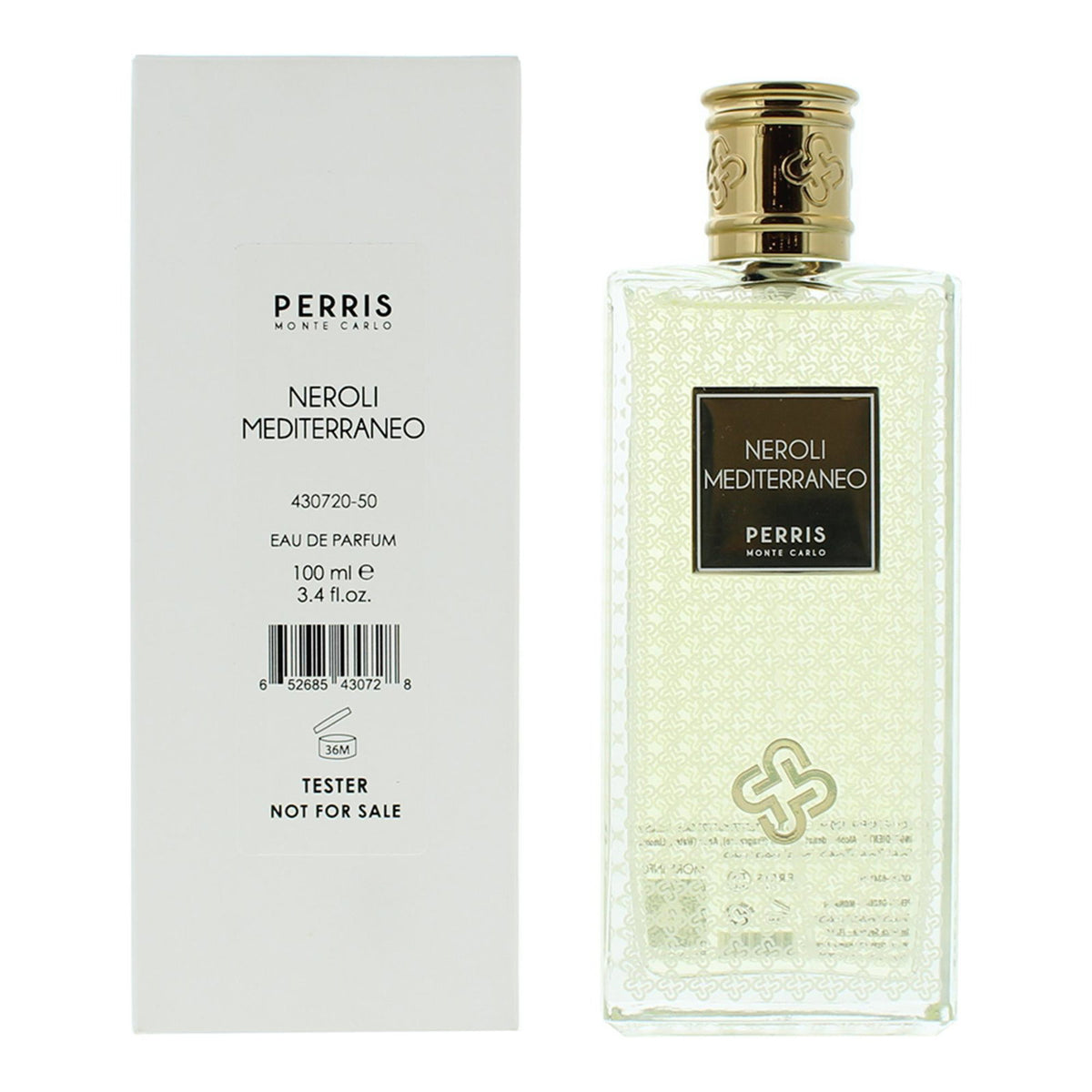 Perris Monte Carlo, Neroli Mediterran, Парфюмна вода, Унисекс, 100 мл *Тестер