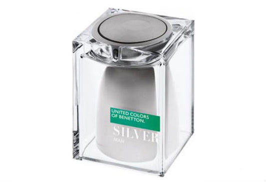 Benetton Silver Man  EDT 75 ml за мъже Zinora.bg