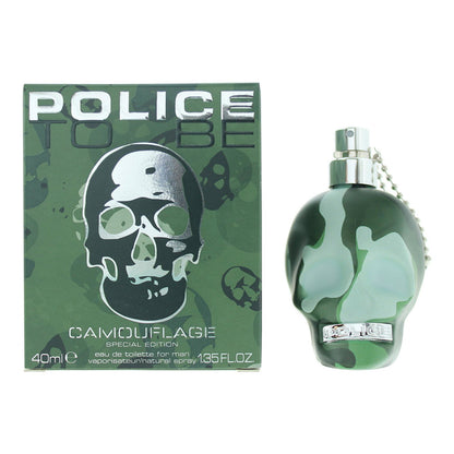 Police, To Be Camouflage, Тоалетна вода, За мъже, 40 мл