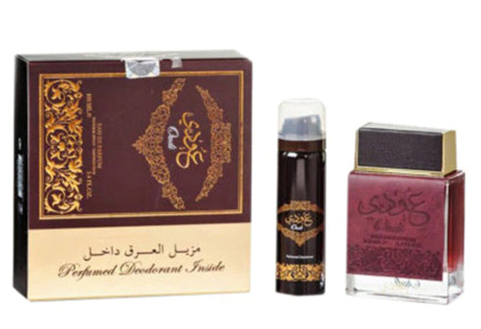 Ard Al Zaafaran Oudi Gift Set - EDP 100 ml + Deodorant 50 ml унисекс Zinora.bg