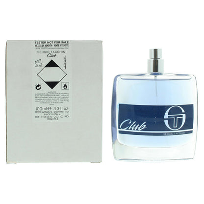 Sergio Tacchini, Club, Тоалетна вода, За мъже, 100 мл *Тестер