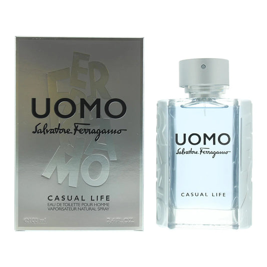 Salvatore Ferragamo, Uomo Casual Life, Тоалетна вода, За мъже, 100 мл Zinora.bg
