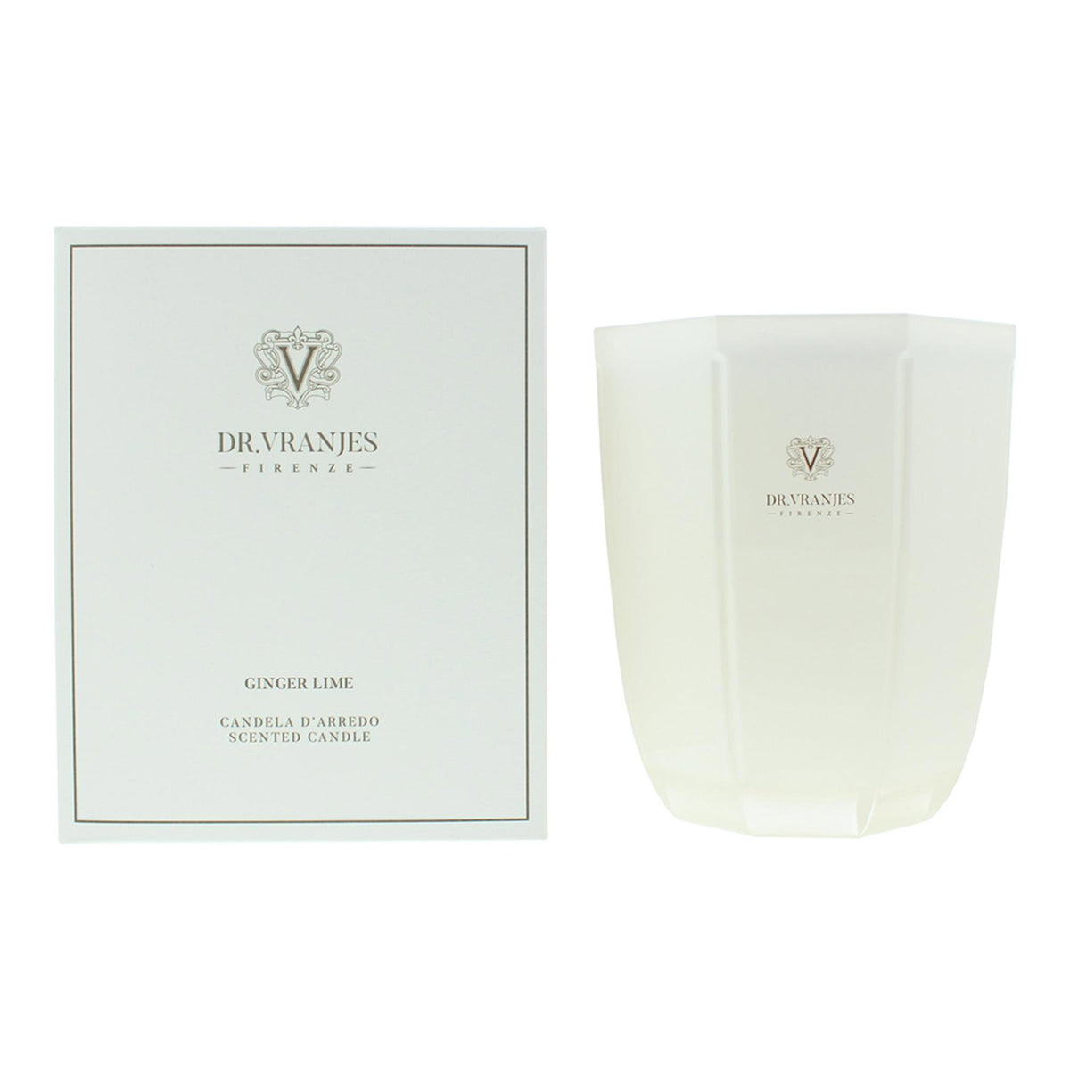 Dr. Vranjes Firenze, Ginger Lime, Ароматизирана свещ, 1000 г