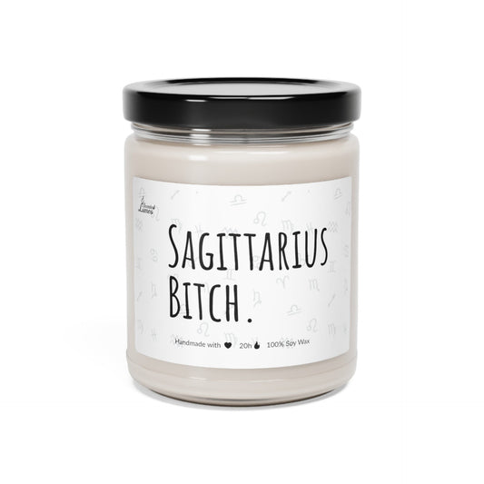 Sagittarius Scented Soy Candle Zinora.bg