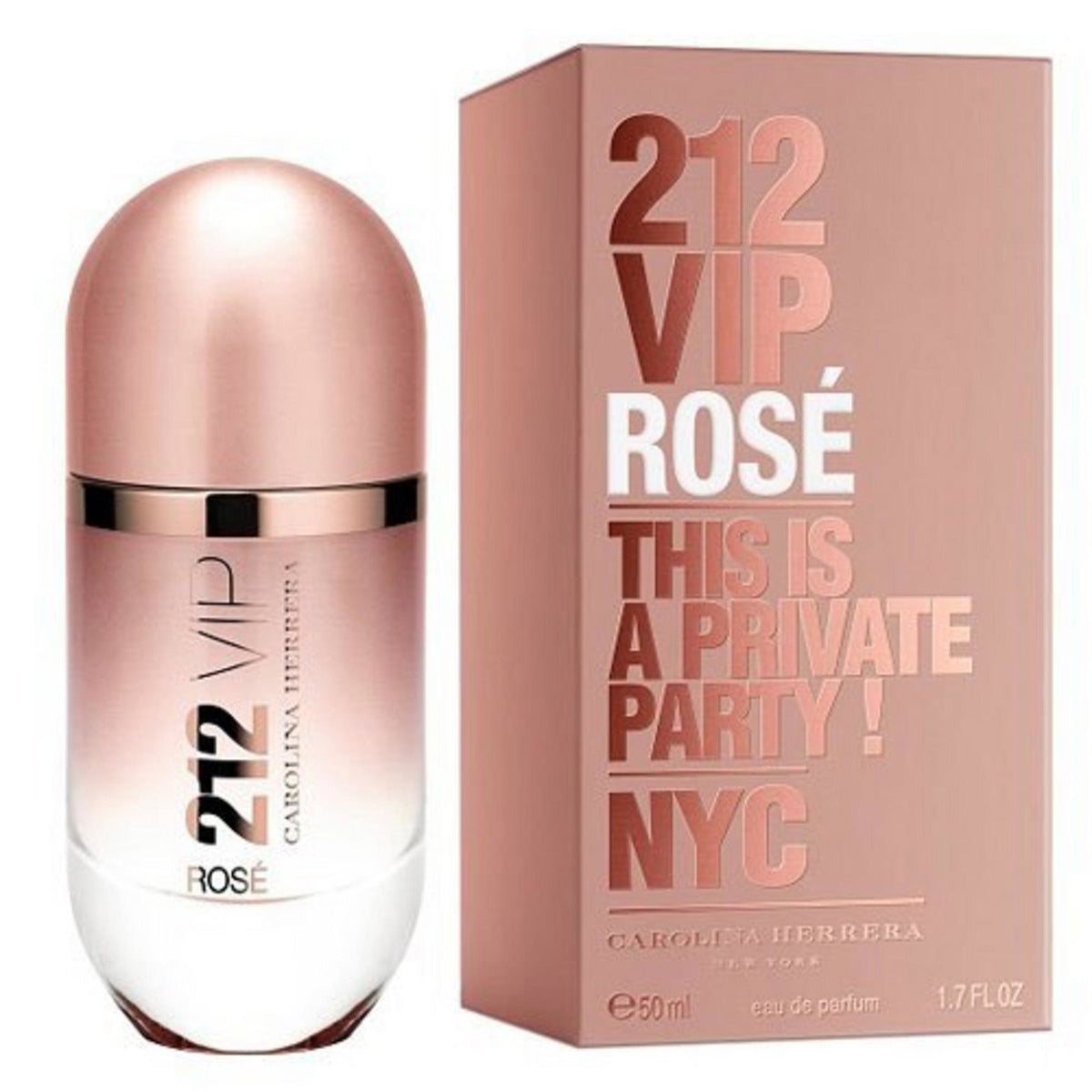 Carolina Herrera, 212 VIP Rose, Парфюмна вода, За жените, 50 мл