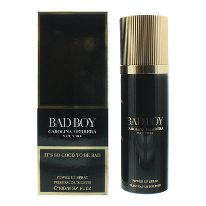 Carolina Herrera, Bad Boy Power Up Spray Fresh, Тоалетна вода, За мъже, 100 мл