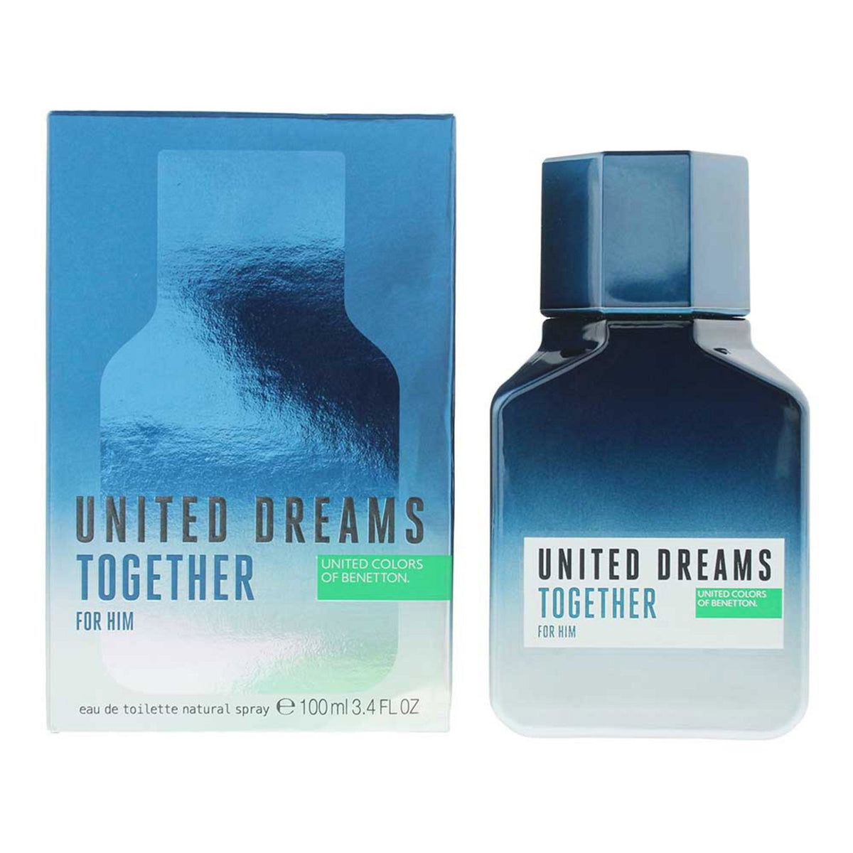 Benetton, United Dreams Together, Тоалетна вода, За мъже, 100 мл