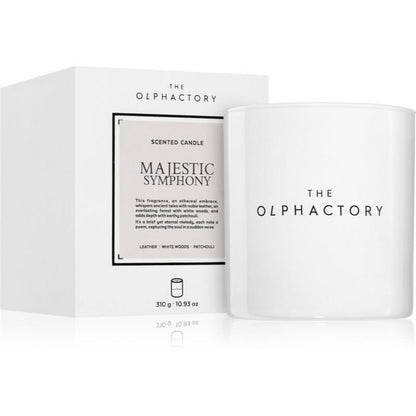 The Olphactory, Majestic Symphony, Leather, Ароматизирана свещ, 310 г