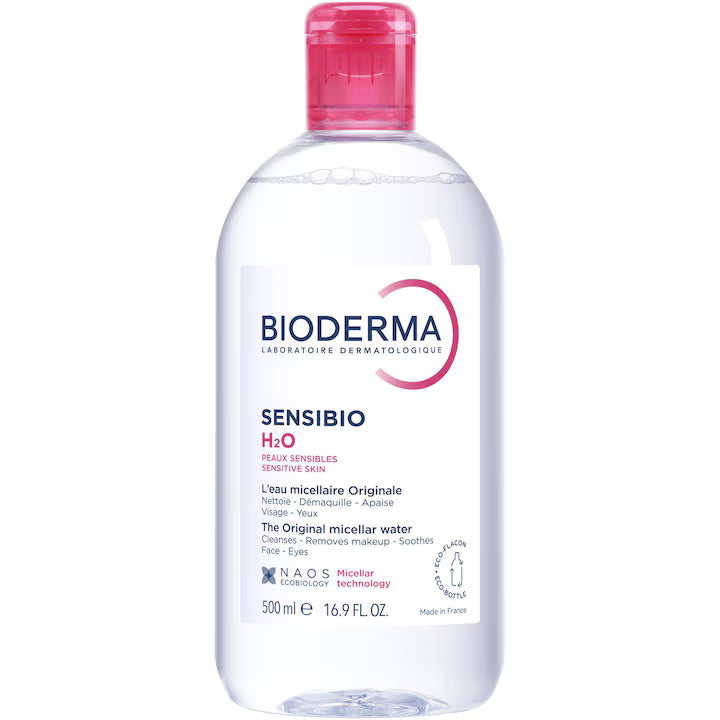 BIODERMA Sensibio H2O – Мицеларна вода за чувствителна кожа 500 мл - Оригинален продукт - zinora.bg.