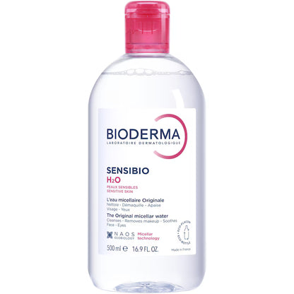 BIODERMA Sensibio H2O – Мицеларна вода за чувствителна кожа 500 мл - Оригинален продукт - zinora.bg.