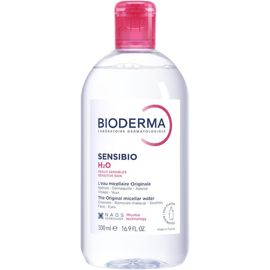 BIODERMA Sensibio H2O – Мицеларна вода за чувствителна кожа 500 мл - Оригинален продукт - zinora.bg. Zinora.bg