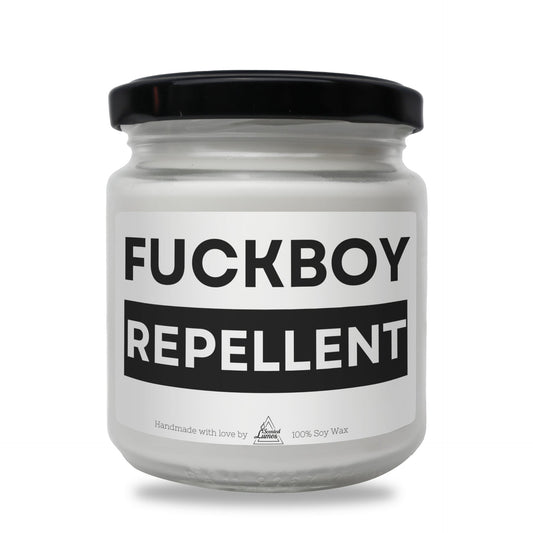 Fuckboy Repellent Scented Soy Candle Zinora.bg