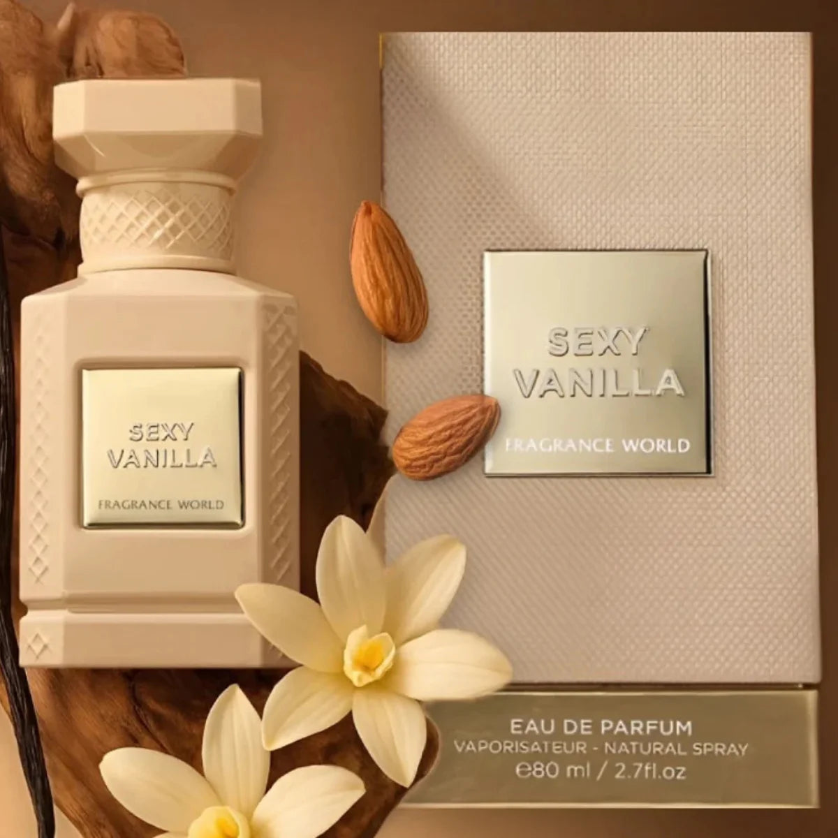 Sexy Vanilla Fragrance World Парфюм за жени EDP 80 мл. zinora .bg.