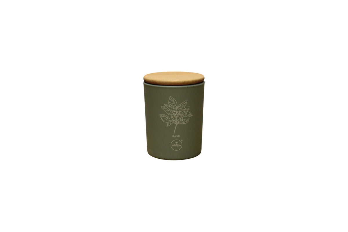 Aroma Home, Basil, Ароматизирана свещ, 150 г