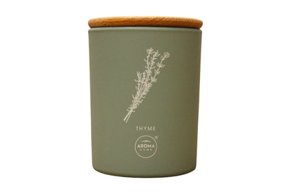 Aroma Home, Thyme, Ароматизирана свещ, 150 г