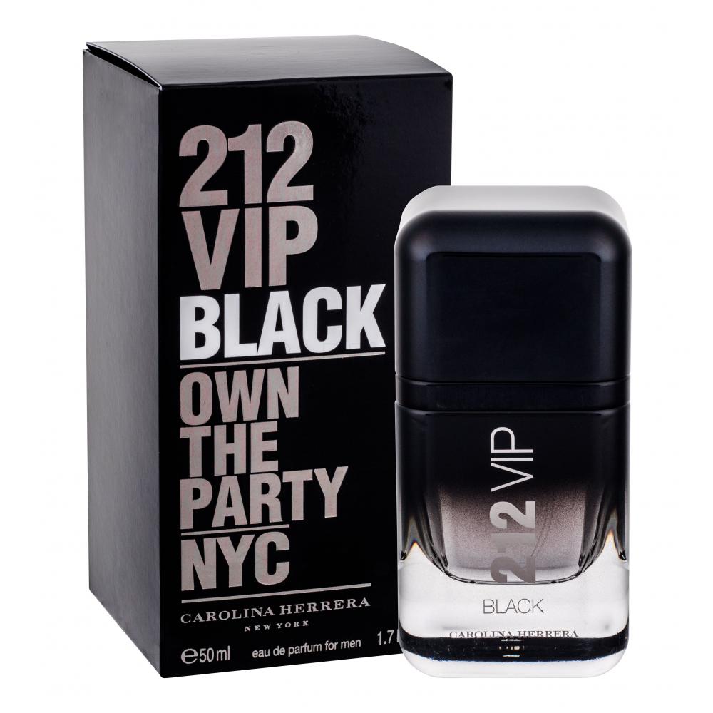 Carolina Herrera, 212 VIP Black, Парфюмна вода, За мъже, 50 мл
