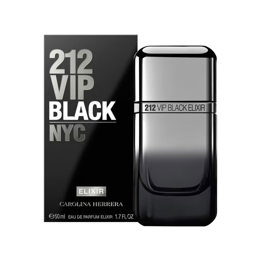 Carolina Herrera, 212 VIP Black Elixir, Парфюмна вода, За мъже, 50 мл