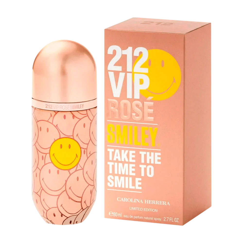 Carolina Herrera, 212 Vip Rose Smiley, Парфюмна вода, За жените, 80 мл