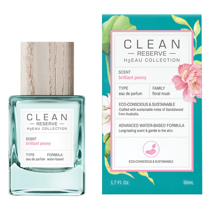 Clean, H2Eau Brilliant Peony, Парфюмна вода, Унисекс, 50 мл