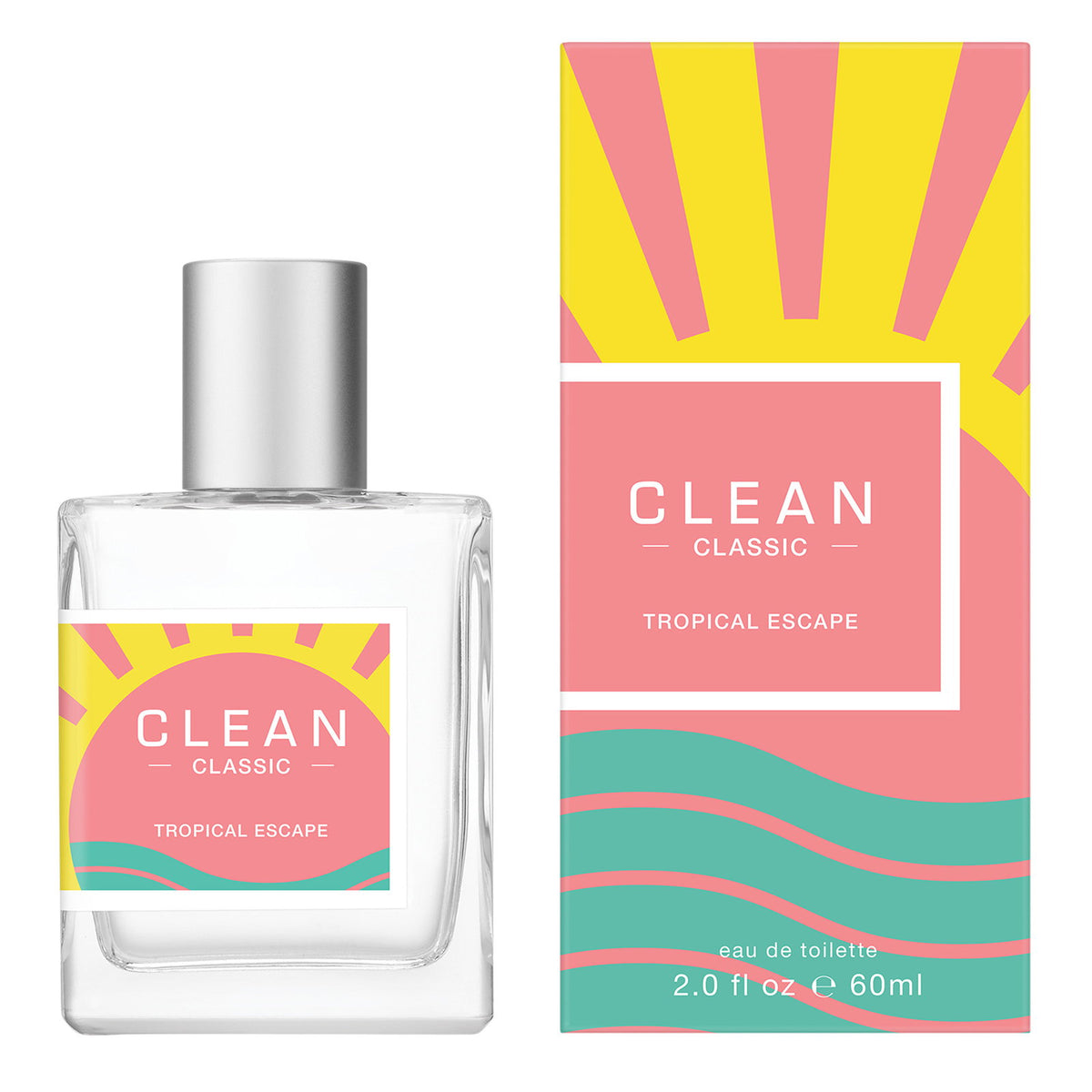 Clean, Classic Tropical Escape, Тоалетна вода, Унисекс, 60 мл