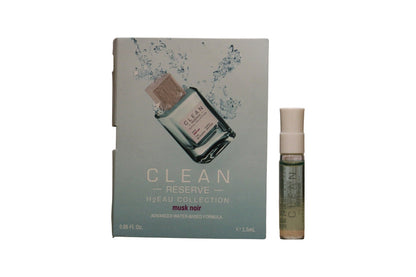 Clean, H2Eau Musk Noir, Парфюмна вода, Унисекс, 1.5 мл Флакон