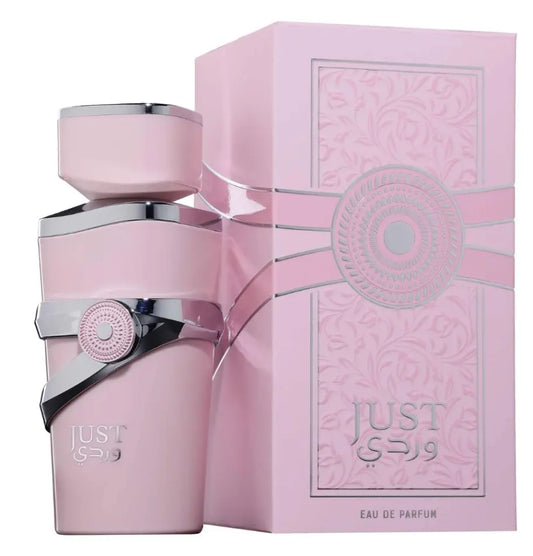 Fragrance World Just Wardi парфюм за жени EDP 100 мл, Вдъхновен от: Poison girl, Сходен с Lattafa Yara (Розова Яра). Zinora.bg