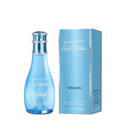Davidoff, Cool Water, Тоалетна вода, За жените, 50 мл