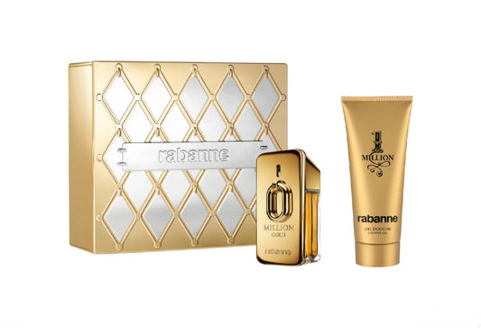 Rabanne Million Gold Gift Set - EDT 50 ml + 100 ml Shower Gel за мъже Zinora.bg